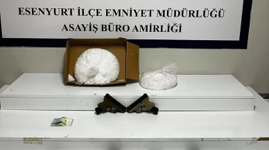 Esenyurt’ta 5 kilo metamfetamin operasyonu