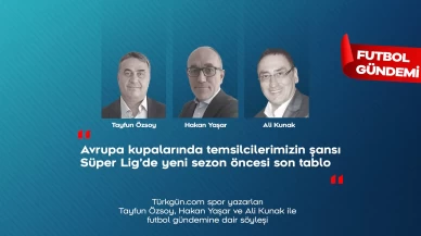 Tayfun Özsoy, Hakan Yaşar ve Ali Kunak; Futbol Gündemi’nde öne çıkanları değerlendirdi