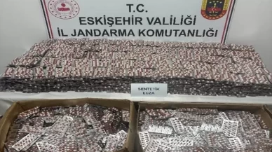 84 bin sentetik hap ele geçirildi
