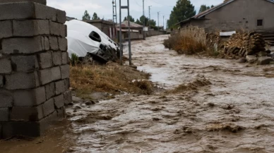 Ağrı'da sağanak yağış sele neden oldu