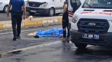 Diyarbakır’da yolun karşısına geçen yayaya otomobil çarptı