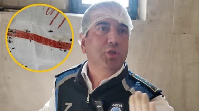Hatay’da fırında mide bulandıran görüntü!