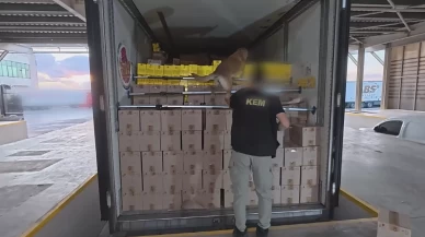 Silivri’de şüpheli TIR’a operasyon