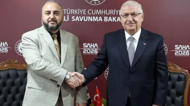 Bakan Güler, Suriye Savunma Bakanı Murhaf Ebu Kasra ile görüştü