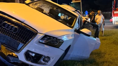 Ayvalık'ta direksiyon başında bayılan sürücü dehşet saçtı