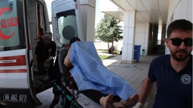 Evinde otururken rastgele açılan ateşle yaralandı