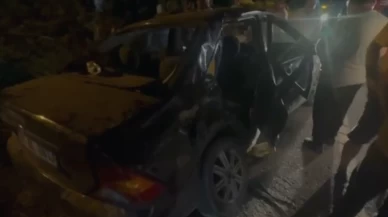 Kastamonu'da gece yarısı feci kaza