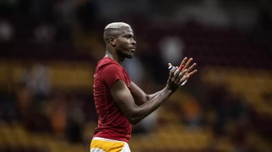 Galatasaray'da sahneye yine Osimhen çıktı