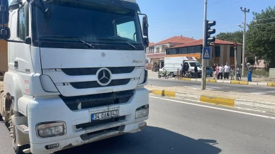Kamyonun çarptığı yaşlı adamın hayati tehlikesi sürüyor