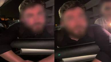 Kuytulcular trafikte aracın yolunu keserek durdurdu!