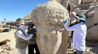 Nemrut’un dev heykellerine 5 yıllık koruma kalkanı