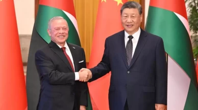 Çin lideri Şi Cinping ile Ürdün Kralı 2. Abdullah bir araya geldi!