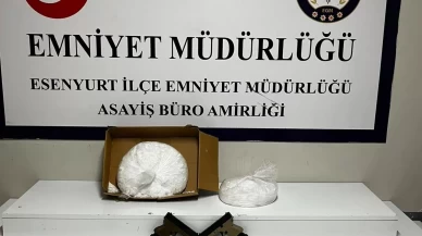 Esenyurt’ta 5 kilo metamfetamin operasyonu