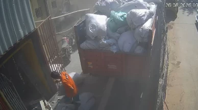 Gaziosmanpaşa'da yük asansörü yere düştü