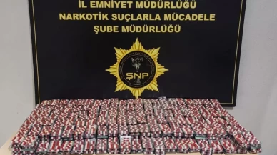 Şanlıurfa’da durdurulan araçtan 13 bin 100 uyuşturucu hap çıktı