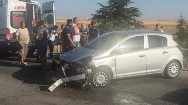 Eskişehir-Ankara yolunda patlayan lastik kazaya yol açtı