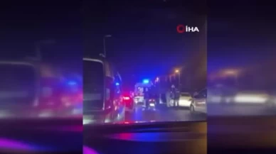 İstanbul'da kaçan şüphelinin peşine düşen Yunus Timi kaza yaptı