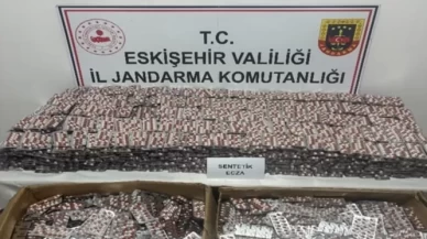 84 bin sentetik hap ele geçirildi