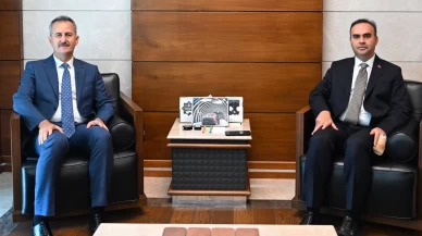 Bakan Kacır ve Haluk Görgün'den savunma sanayisi için kritik görüşme
