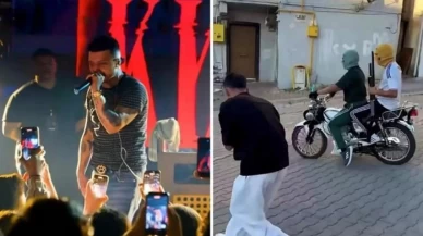 Klipte tüfek kullanan ünlü rapçiye gözaltı!