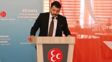 MHP Kütahya Merkez İlçe Kongresi’nde Selman Tuğ güven tazeledi