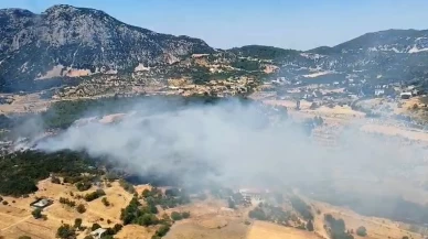 Antalya Kaş’ta korkutan orman yangını!