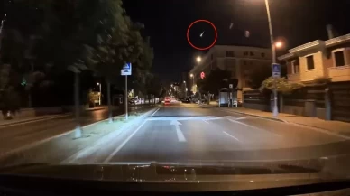 İstanbul’da gökyüzünde şaşırtan görüntü! Saniyeler içinde kayboldu