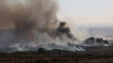 Alevler İkinci Dünya Savaşı’ndan kalma cephaneliği ortaya çıkardı