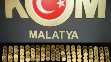 Malatya’da 9 milyon 371 bin liralık düşük ayarlı altın operasyonu