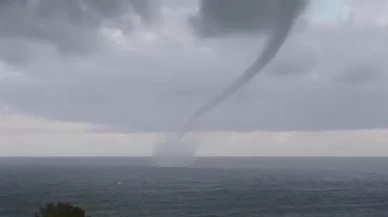 Karadeniz'de hortum paniği!