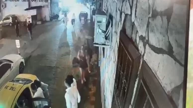 Karaköy'de gece yarısı gizemli arbede!