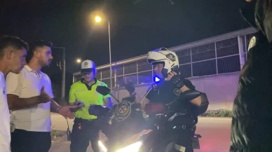 Ehliyetsiz ve alkollü çıktı, 65 bin lira ceza kesildi