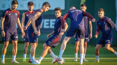 Trabzonspor'da Başakşehir hazırlıkları başladı!