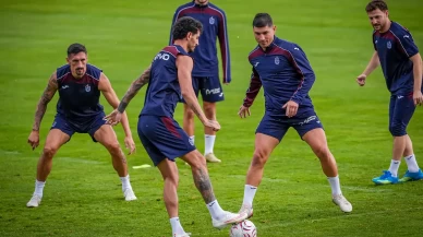 Trabzonspor, Udinese maçı öncesi son çalışmasını yaptı