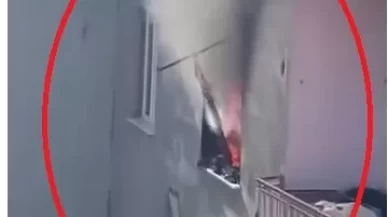 Diyarbakır’da aynı daire 9 saat arayla 2 kez yandı