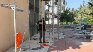 İskeleden düşen işçi hastanede kurtarılamadı