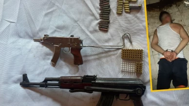 AK-47 ve Uzi'lerle dehşet saçan çeteye operasyon!