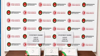 Mersin’de uyuşturucu operasyonu: 3 kilo 490 gram kokain ve 122 kilo 300 gram esrar ele geçirildi