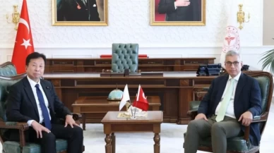 Bakan Memişoğlu, Japonya Temsilciler Meclisi Üyesi Ogushi ile bir araya geldi