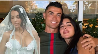 Cristiano Ronaldo ve Georgina Rodriguez evlendi!