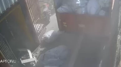 İşçinin bulunduğu asansör metrelerce düştü