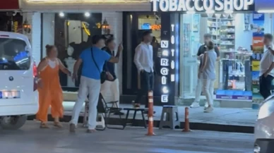 Eskişehir'de sokak ortasında kavga: ''Senin kafanı keserim"