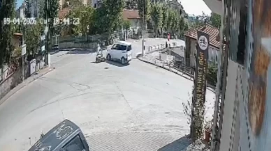 Safranbolu’da hafif ticari araç ile motosiklet çarpıştı