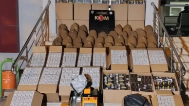 Afyonkarahisar’da kaçak tütün operasyonu: 274 bin makaron ele geçirildi