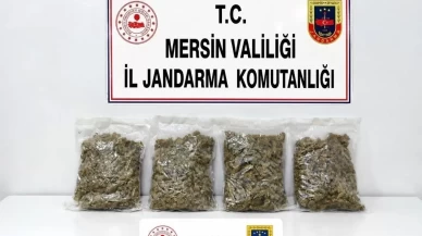 Mersin’de uyuşturucu operasyonu: 2 kilo 100 gram esrar ele geçirildi