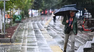 Meteoroloji'den 3 il için kuvvetli yağış uyarısı