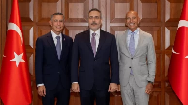 Bakan Hakan Fidan, ABD'nin Ankara Büyükelçisi Barrack'ı kabul etti