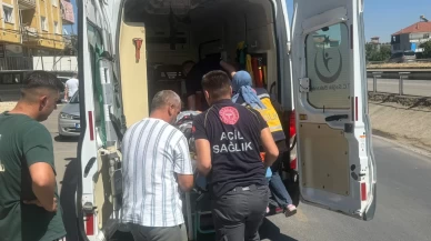 Manisa’da devrilen elektrikli bisikletin sürücüsü yaralandı