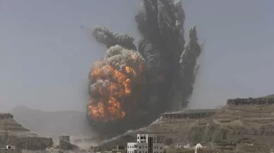 Suudi Arabistan'dan Yemen'e hava saldırısı!