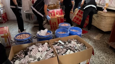 Mersin’de 1 milyon 29 bin sentetik hap ele geçirilen operasyonunda tutuklama